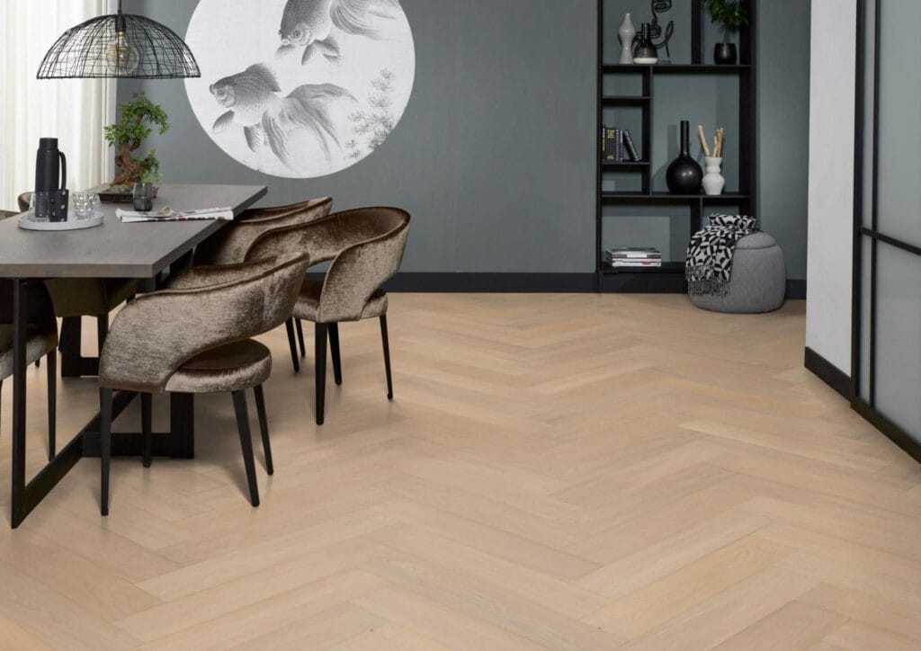 Floorlife Gramercy Park visgraat select wit 5002