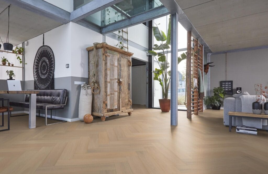 Floorlife Gramercy Park visgraat select wit 5002
