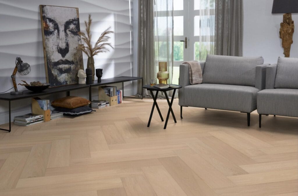 Floorlife Gramercy Park visgraat select onbehandeld 5000