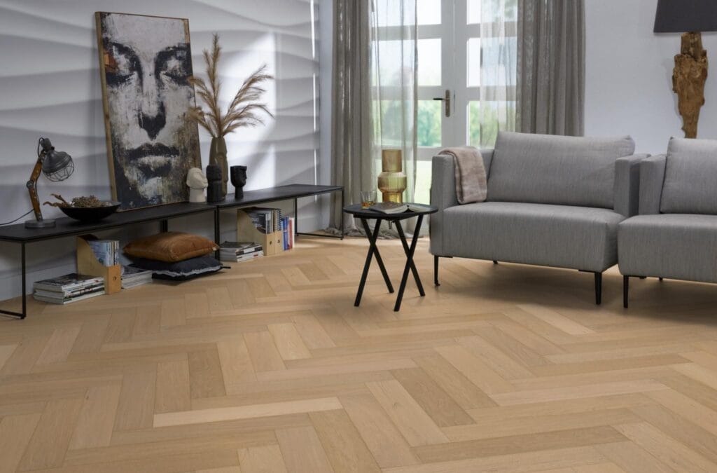 Floorlife Van Nuys visgraat select blank 4803