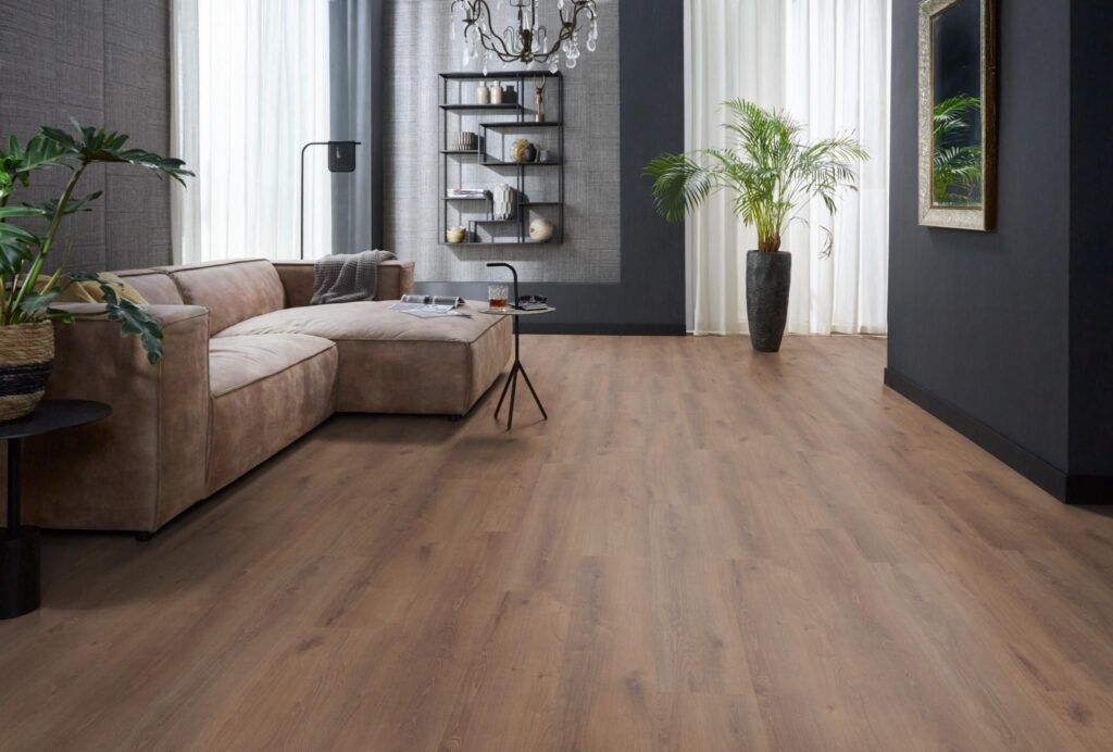 Floorlife Inwood eiken middenbruin 6019