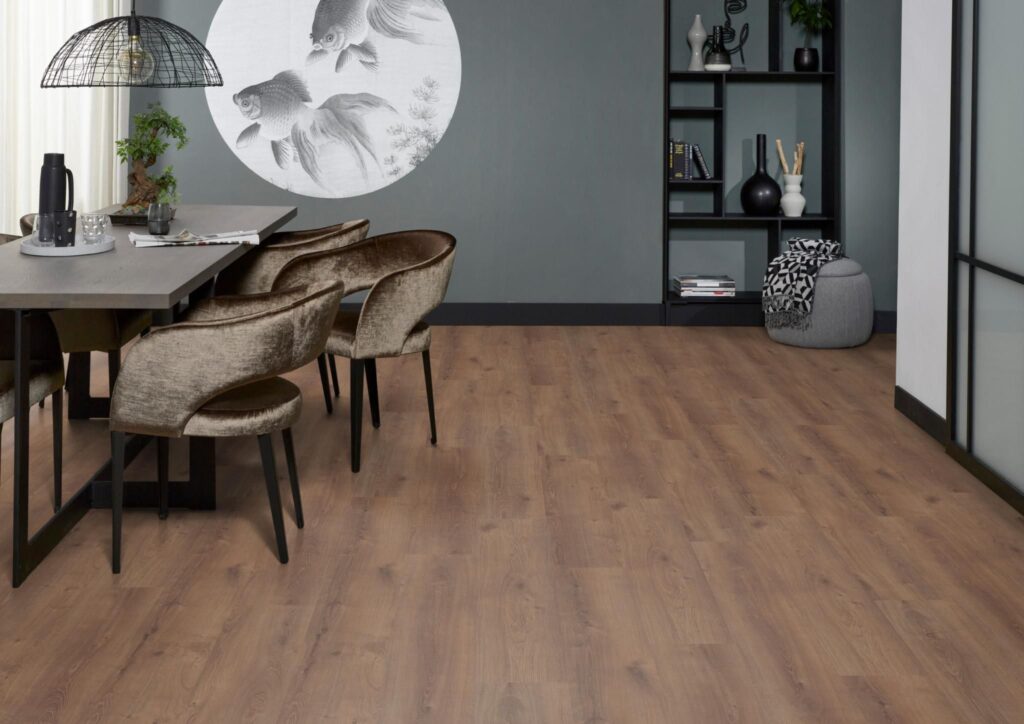 Floorlife Inwood eiken middenbruin 6019