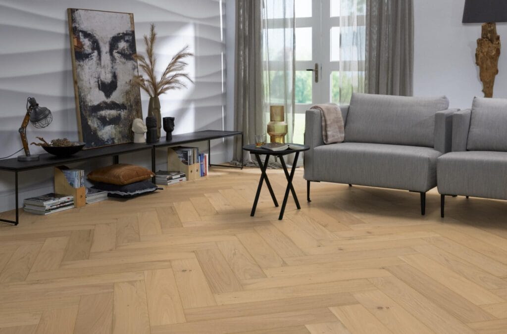 Floorlife Beverly Hills visgraat rustiek blank 4105