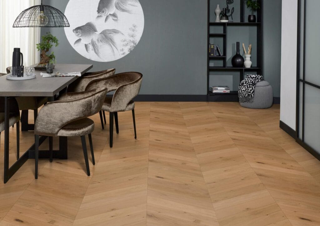 Floorlife Silver Lake hongaarse punt rustiek naturel 7502