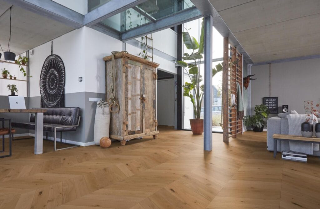 Floorlife Silver Lake hongaarse punt rustiek naturel 7502