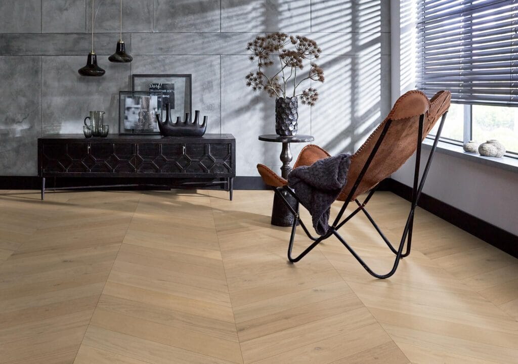 Floorlife Silver Lake hongaarse punt rustiek onbehandeld 7506