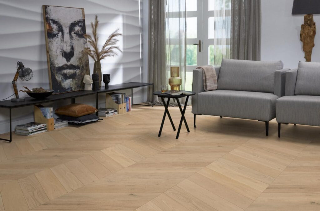 Floorlife Silver Lake hongaarse punt rustiek onbehandeld 7506