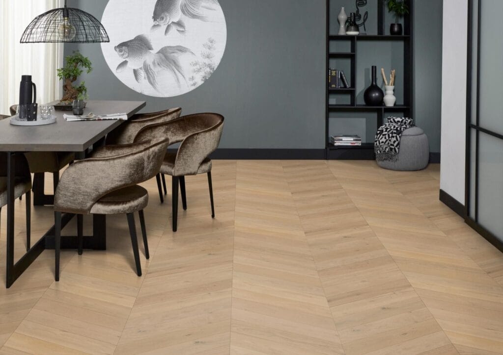 Floorlife Silver Lake hongaarse punt rustiek onbehandeld 7506