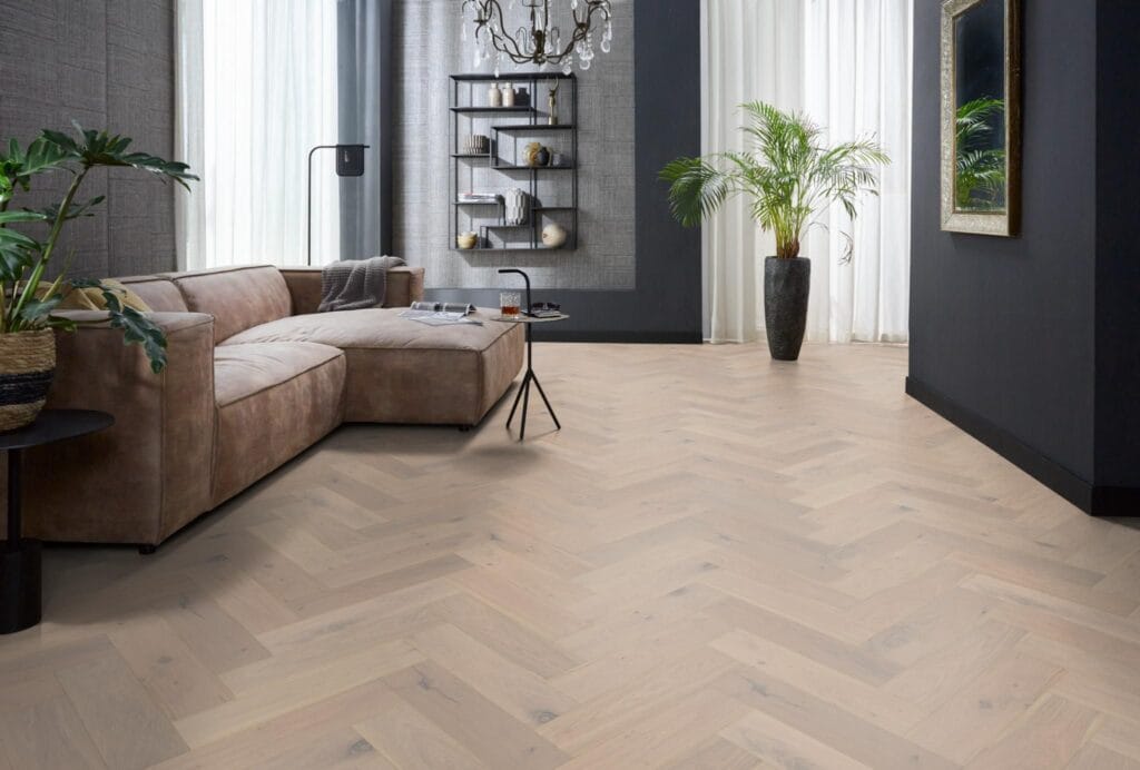 Floorlife Reseda visgraat rustiek wit 5191