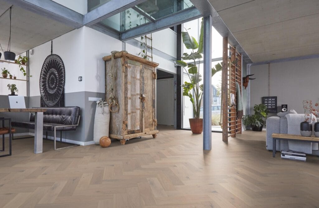 Floorlife Reseda visgraat rustiek wit 5191