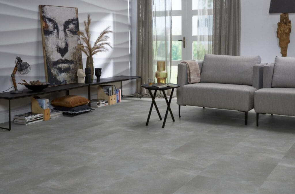Floorlife Ealing dryback grey