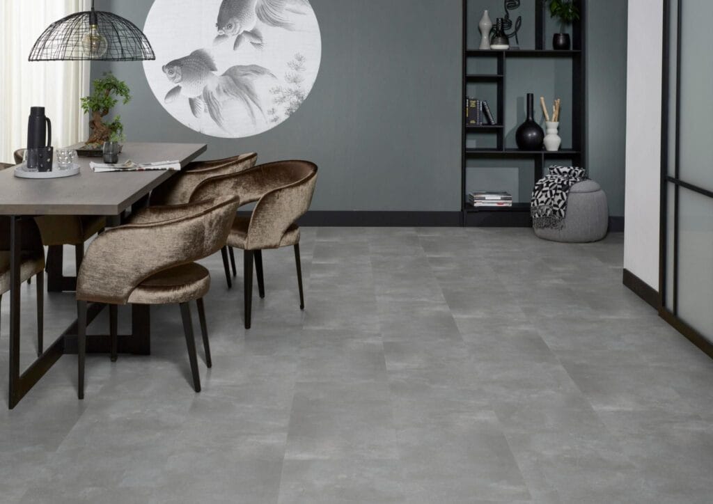 Floorlife Ealing dryback grey