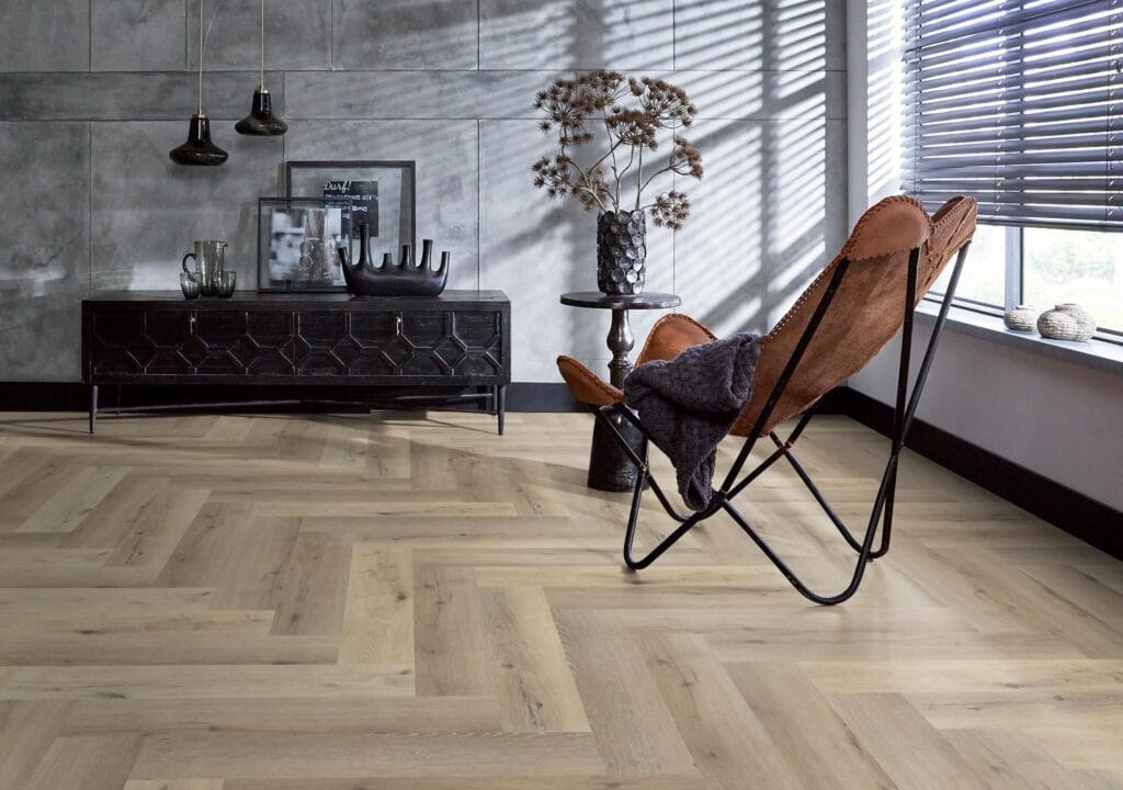 Floorlife YUP herringbone click SRC light oak