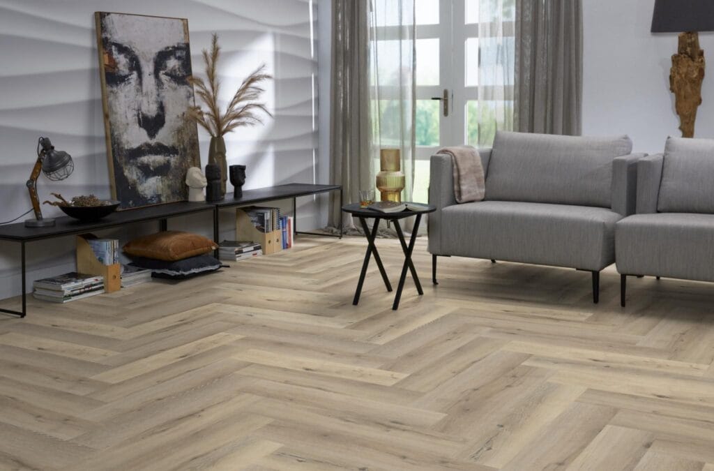 Floorlife YUP herringbone click SRC light oak