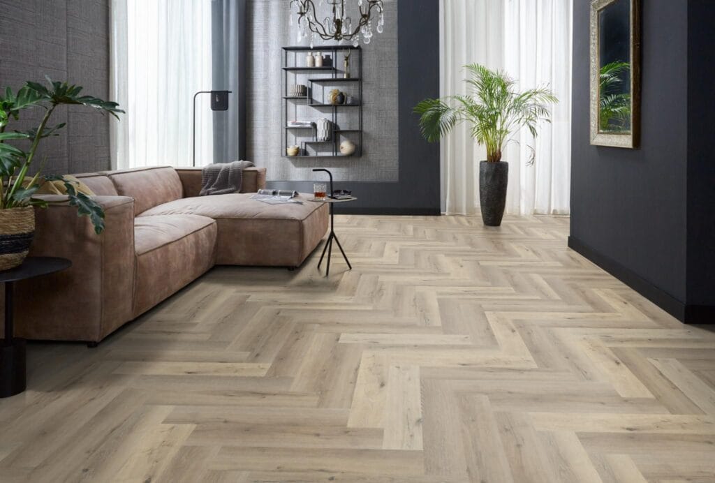 Floorlife YUP herringbone click SRC light oak