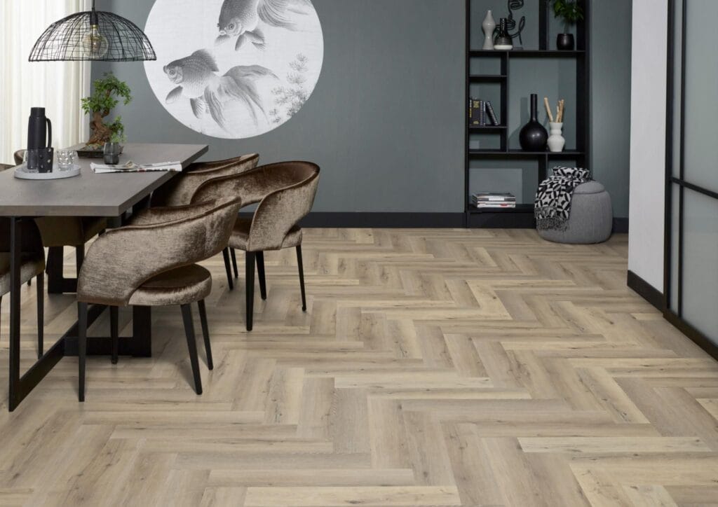 Floorlife YUP herringbone click SRC light oak
