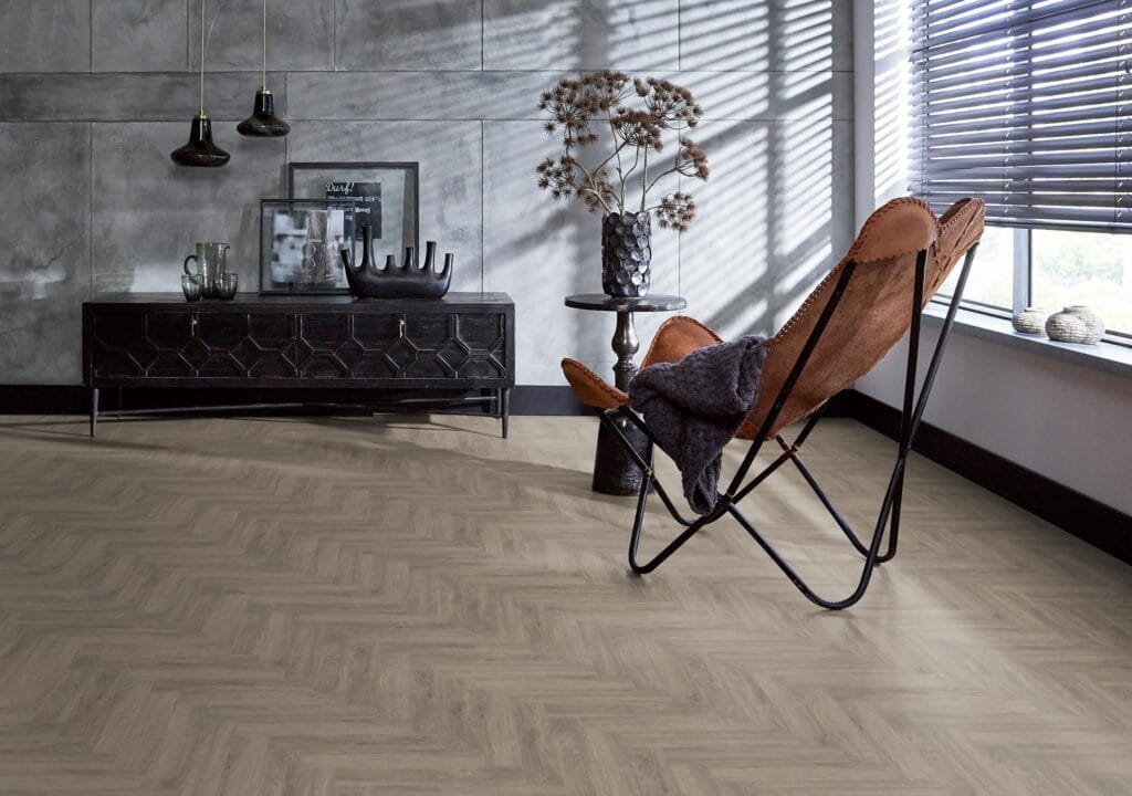 Floorlife YUP herringbone click SRC smoky