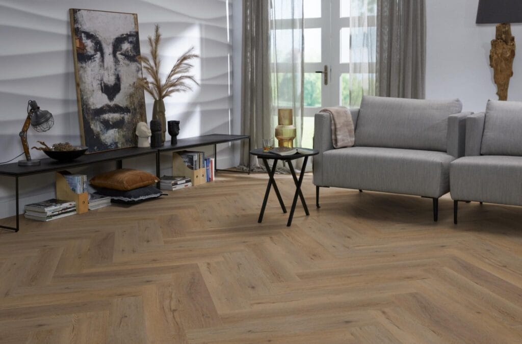 Floorlife YUP Leyton visgraat click SRC natural oak
