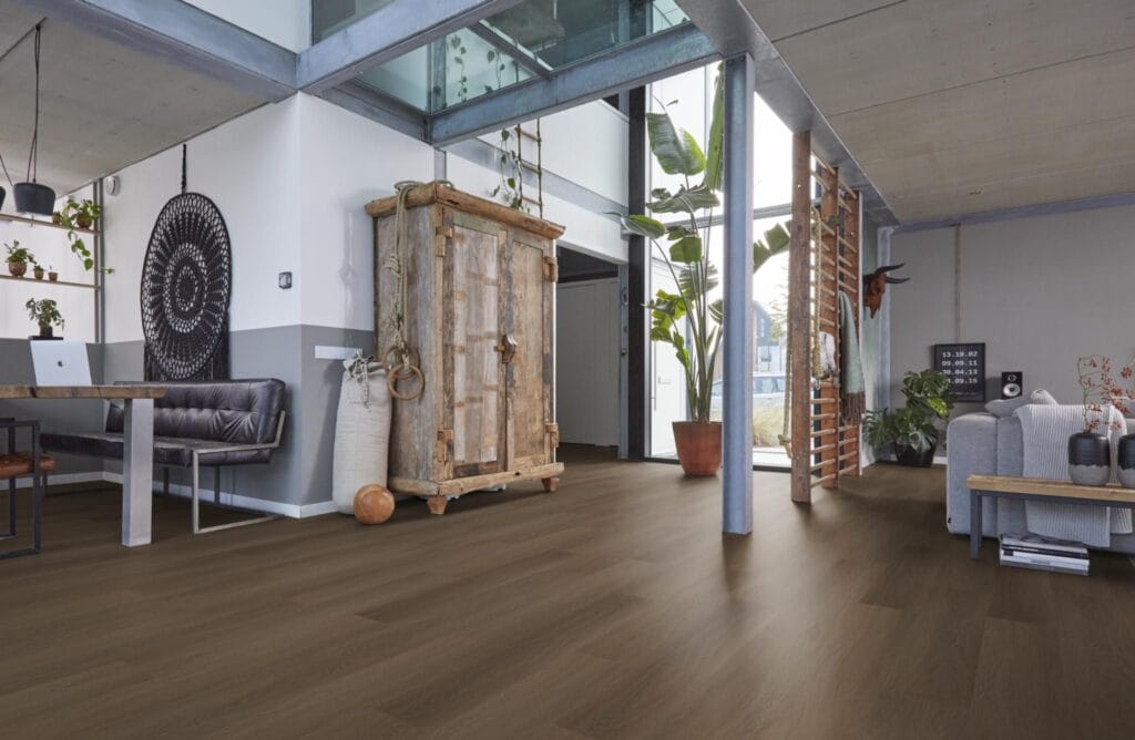 Floorlife Fulham click SRC brown