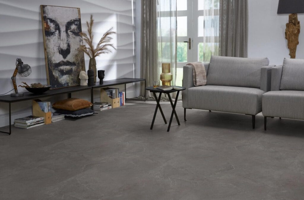 Floorlife Stanmore dryback dark grey