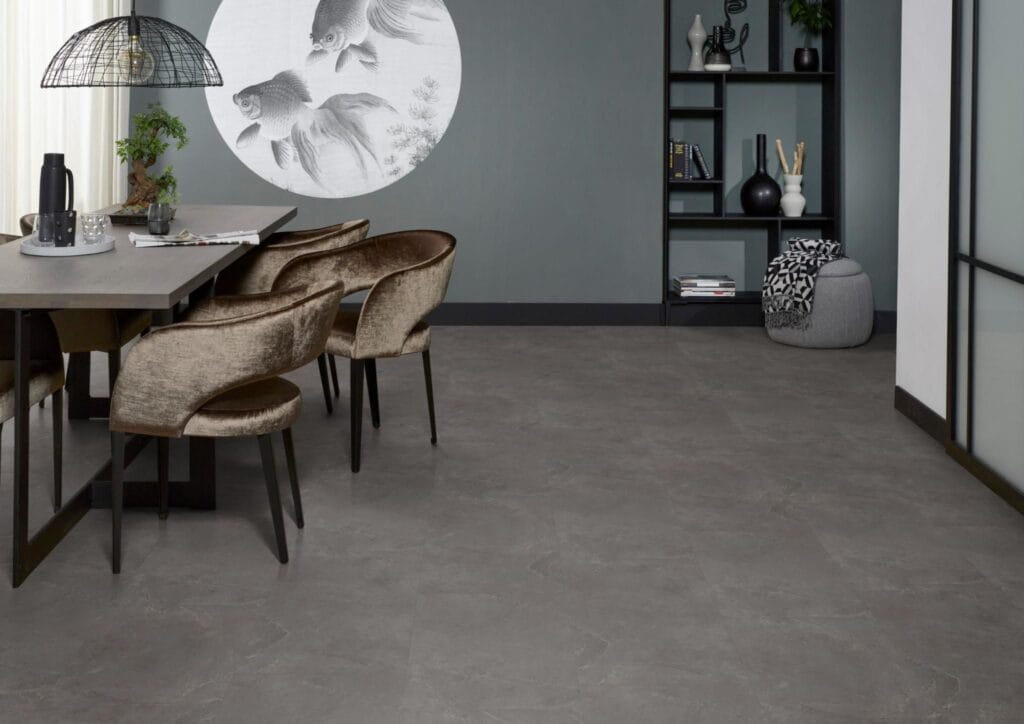 Floorlife Stanmore dryback dark grey