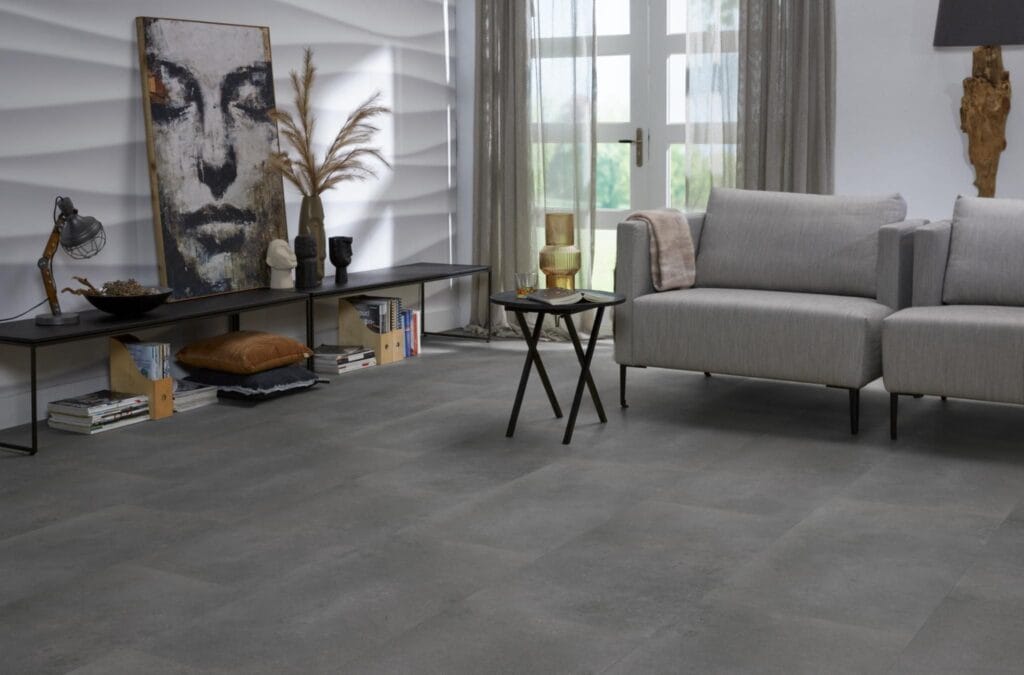 Floorlife Southwark dryback dark grey