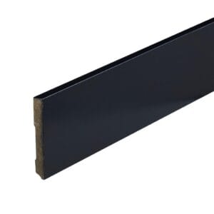 CO-PRO GELAKTE PLINT AMSTERDAM ZWART RAL 9005 90X12