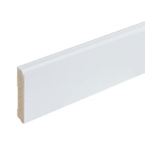CO-PRO GELAKTE PLINT PRAAG WIT 120X15