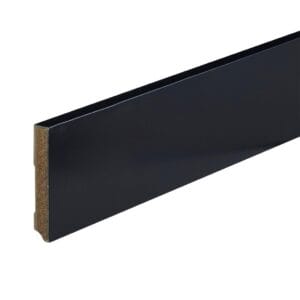 CO-PRO GELAKTE PLINT AMSTERDAM ZWART RAL 9005 90X15