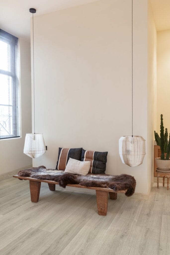 Geborstelde grijze eik