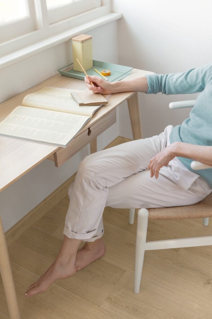 Geborstelde naturelle eik