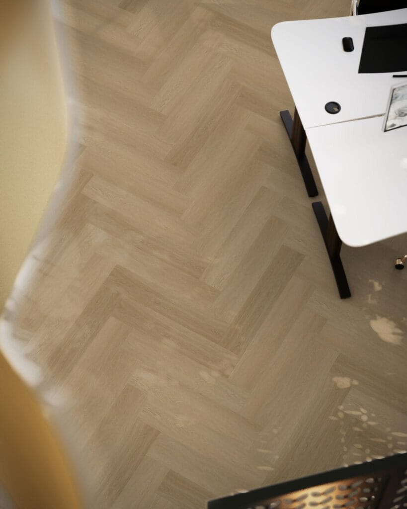 Floorlife YUP Fulham herringbone click SRC warm oak