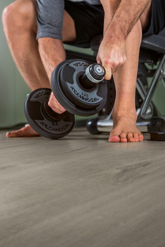 Quick-step Katoen eik cosy grijs