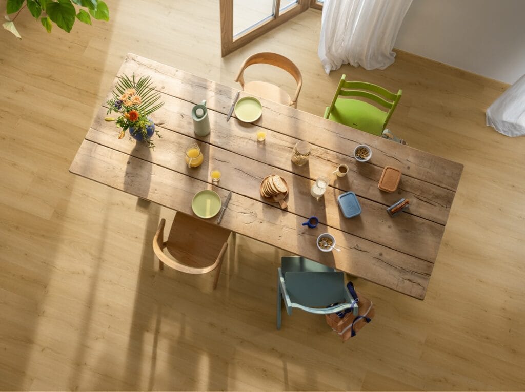 Quick-step Geborstelde eik honing