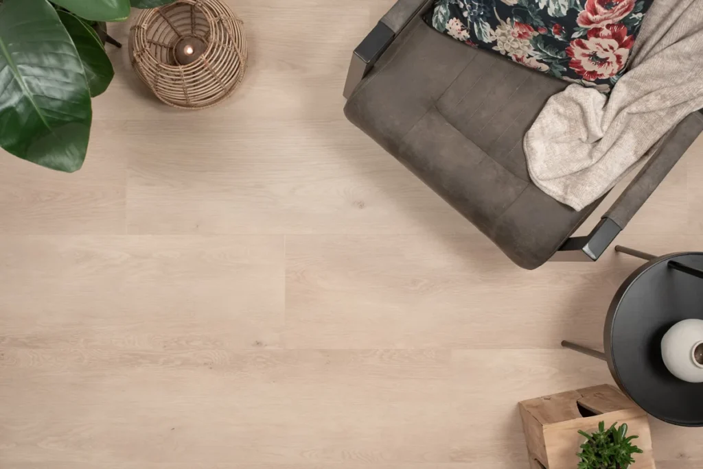 Floer Landhuis Click PVC - Witte Eik