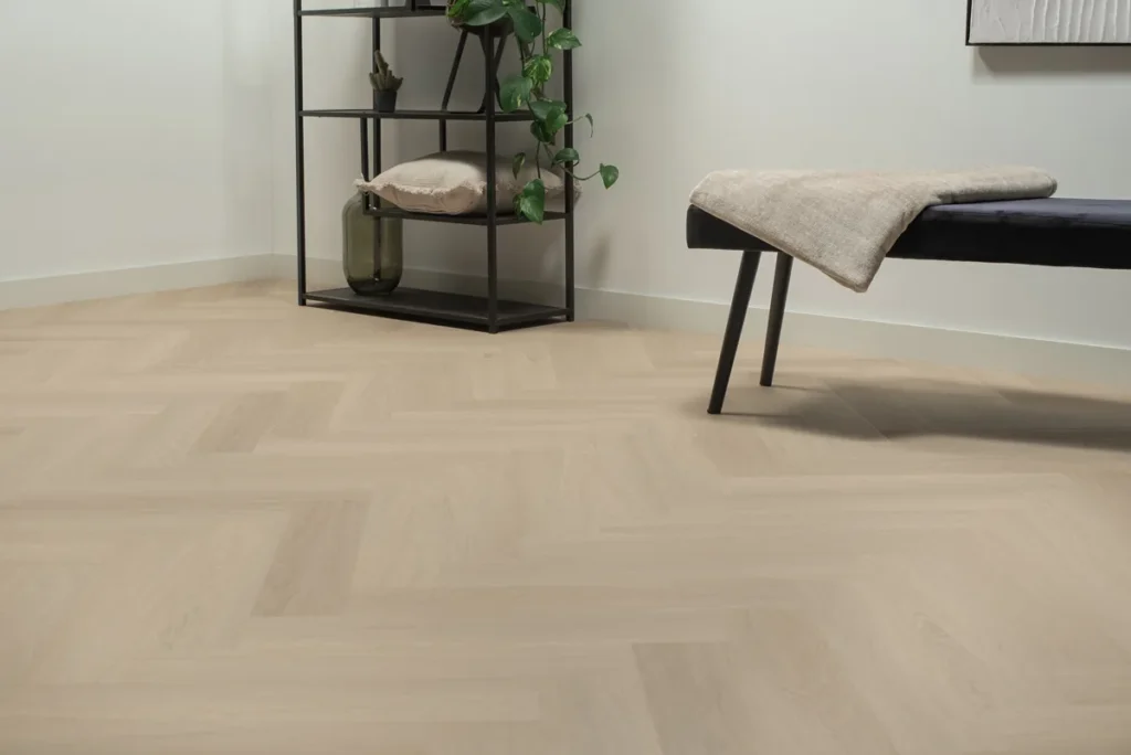 Floer Visgraat Click PVC - Beige Eiken