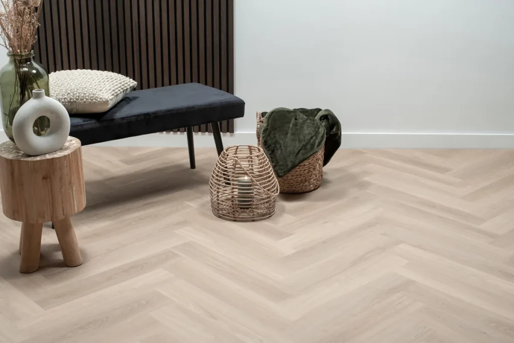 Floer Visgraat Click PVC - Puur Eiken