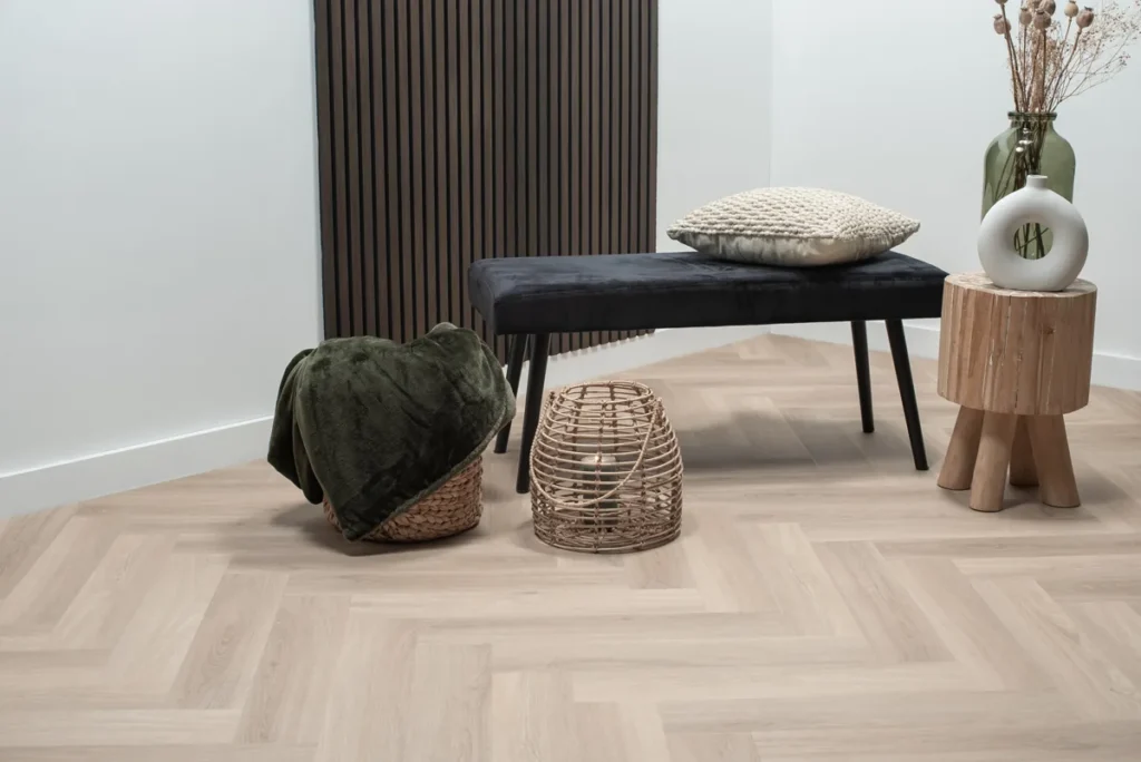 Floer Visgraat PVC - Puur Eiken